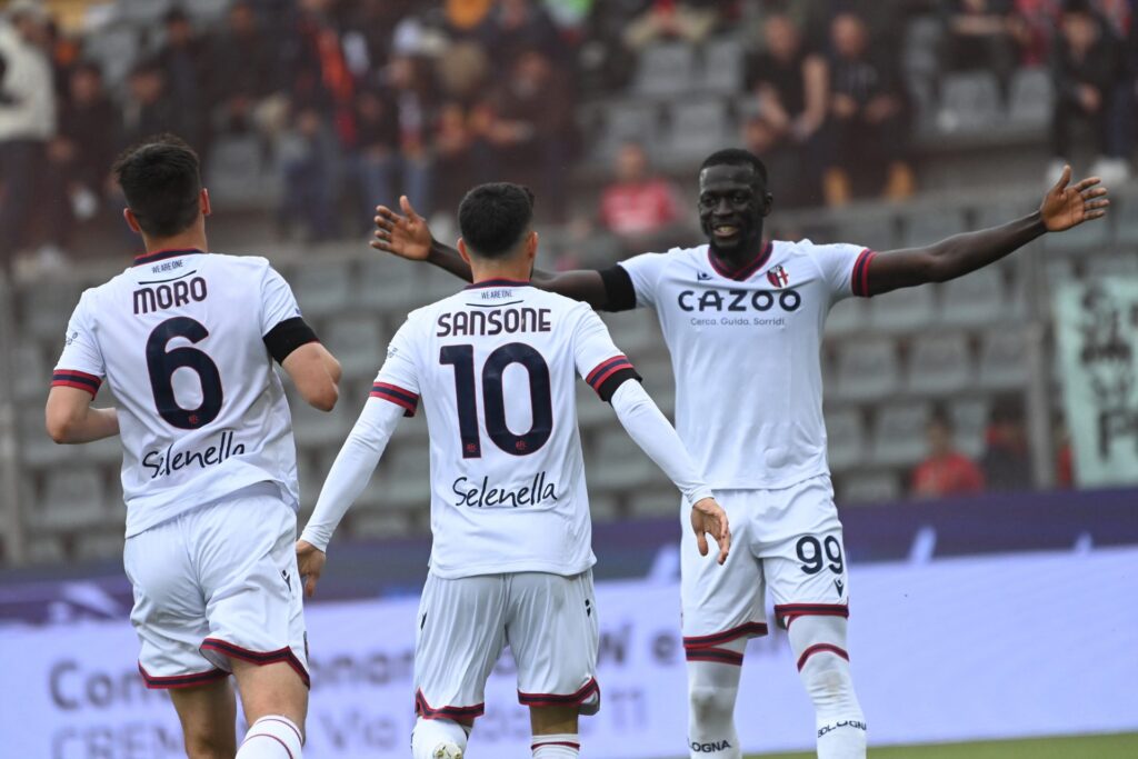 cremonese - bologna 1-5